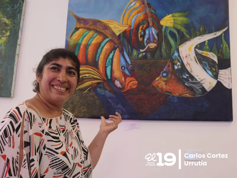 Casa de Cultura y Creatividad exhibe la muestra "Paisaje Biomórfico"