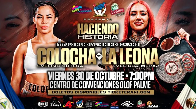 Eveling «La Colocha» Ortega va por el Título Mundial AMB