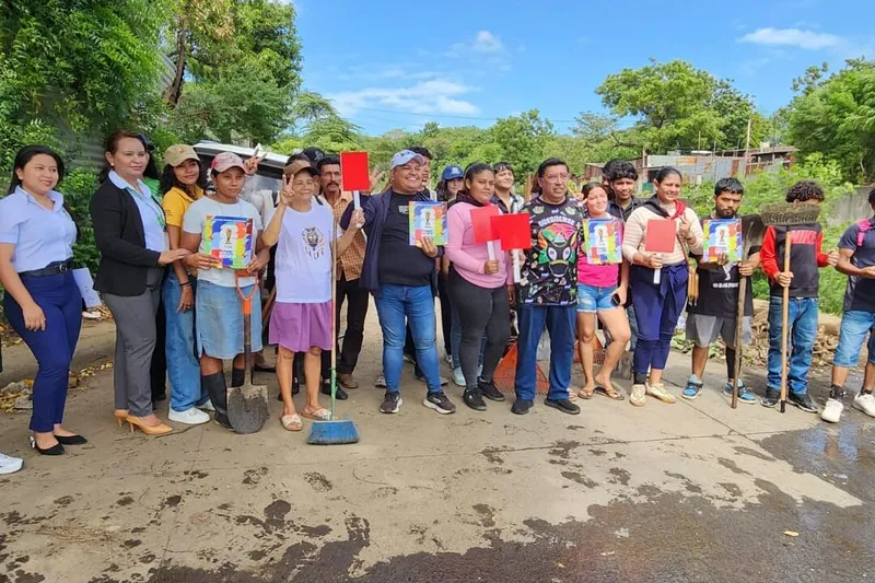 Limpieza en barrios fortalece conciencia ambiental en Managua