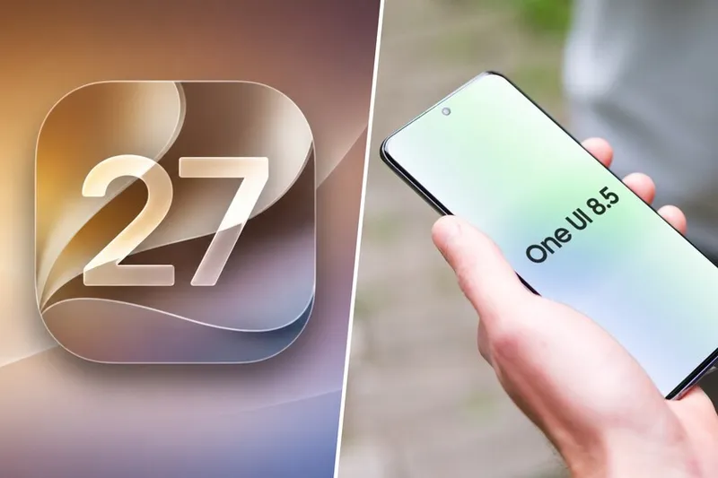iOS 27 y One UI 8.5 enseñan dos formas de usar el móvil: dejarse llevar o tocarlo todo hasta dejarlo a tu gusto