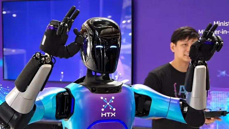 Singapur prepara policías robot con IA para explosivos y cárceles: el primer humanoide operativo llegará en 2028