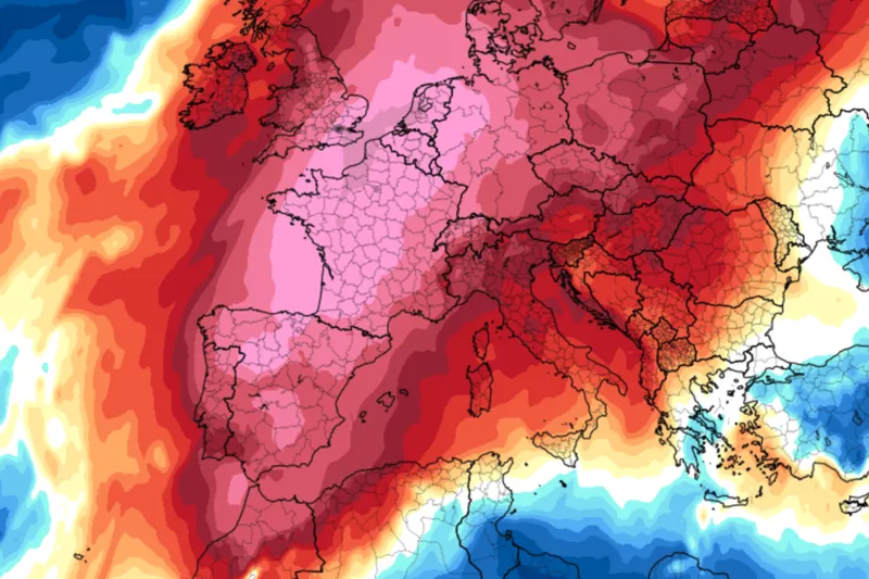 Estamos a las puertas de la primera ola de calor del año: una anomalía de hasta 15 grados nunca visto desde 1950