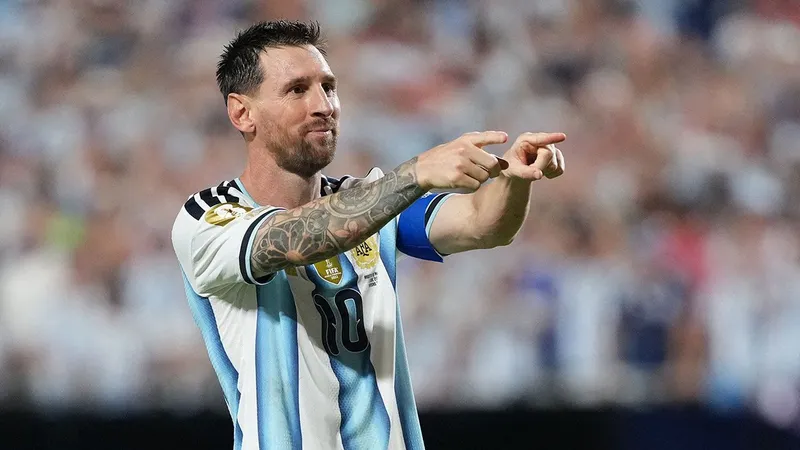 Leo Messi rompió todos los récords en una sola noche