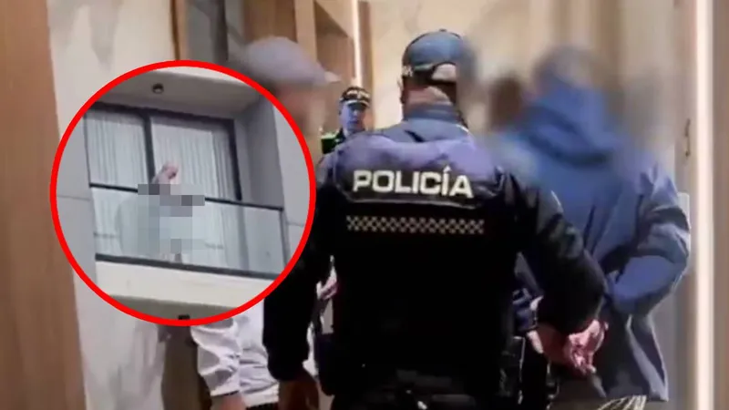 Detienen a extranjero que presuntamente abusaba sexu4lmente de un menor EN UN BALCÓN en Colombia
