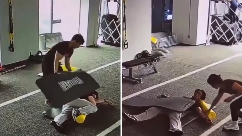 Insólito: Va al gimnasio a entrenar y se queda dormido por más de 6 horas (VIDEO)