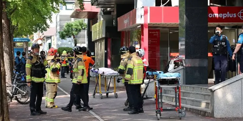 ¡Ataque brutal! apuñaló a ocho personas en un supermercado de Corea del Sur