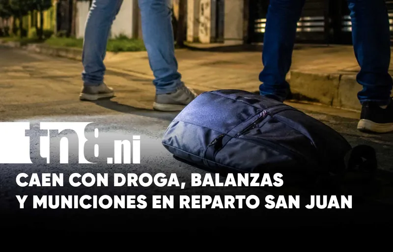 ¿Qué hacían con crack y municiones en el Reparto San Juan, en Managua?