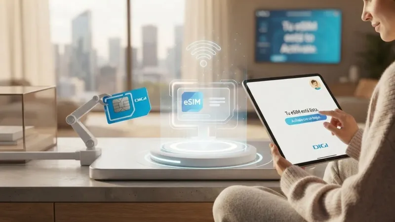 Digi acelera su adiós a la SIM física con un nuevo servicio disponible desde hoy para los nuevos clientes