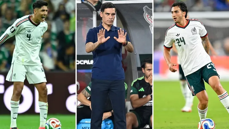 Edson Álvarez y Luis Chávez son las supuestas dudas para la nueva lista de la selección mexicana