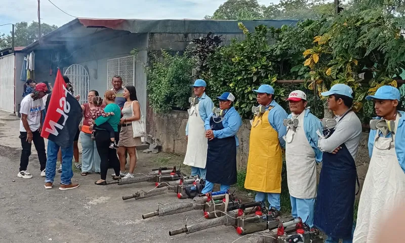 Fumigación previene enfermedades en hogares del Distrito 2 de Managua