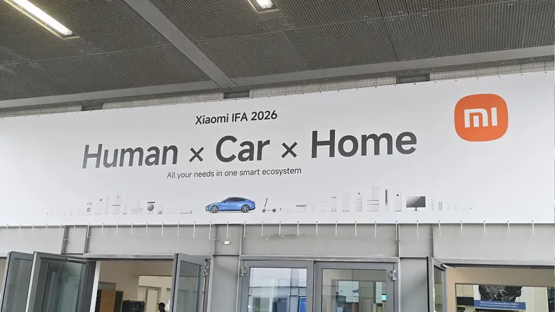 Xiaomi domina IFA 2026 con su ecosistema Human × Car × Home y el Xiaomi 18 Fold