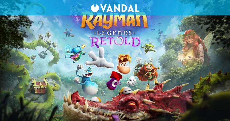 Anunciado Rayman Legends Retold, una mezcla de 'remake' y 'reboot' para PC, Switch 2, PS5 y Xbox