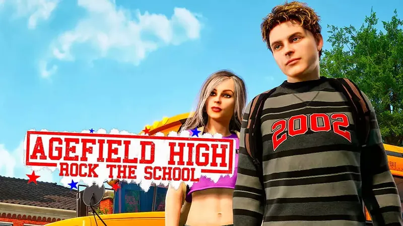 Revive la nostalgia de los 2000 con Agefield High: Rock the School