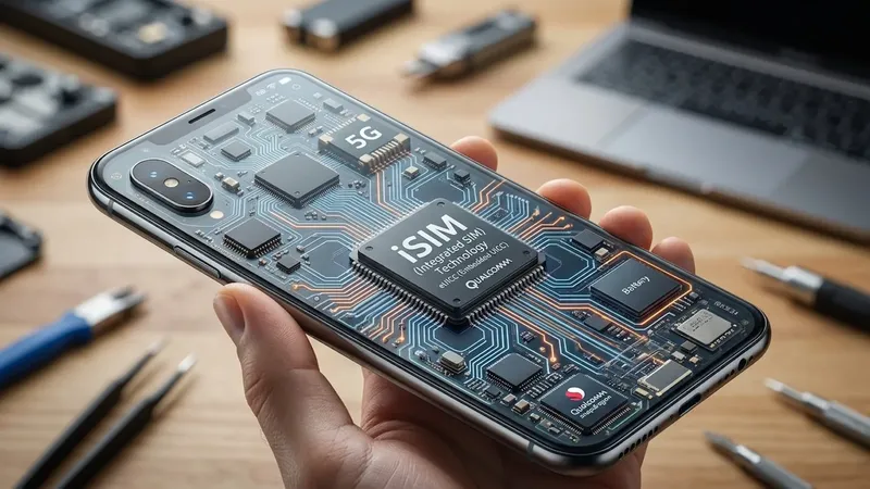 iSIM: después de la SIM y la eSIM, la tarjeta puede desaparecer incluso como chip independiente