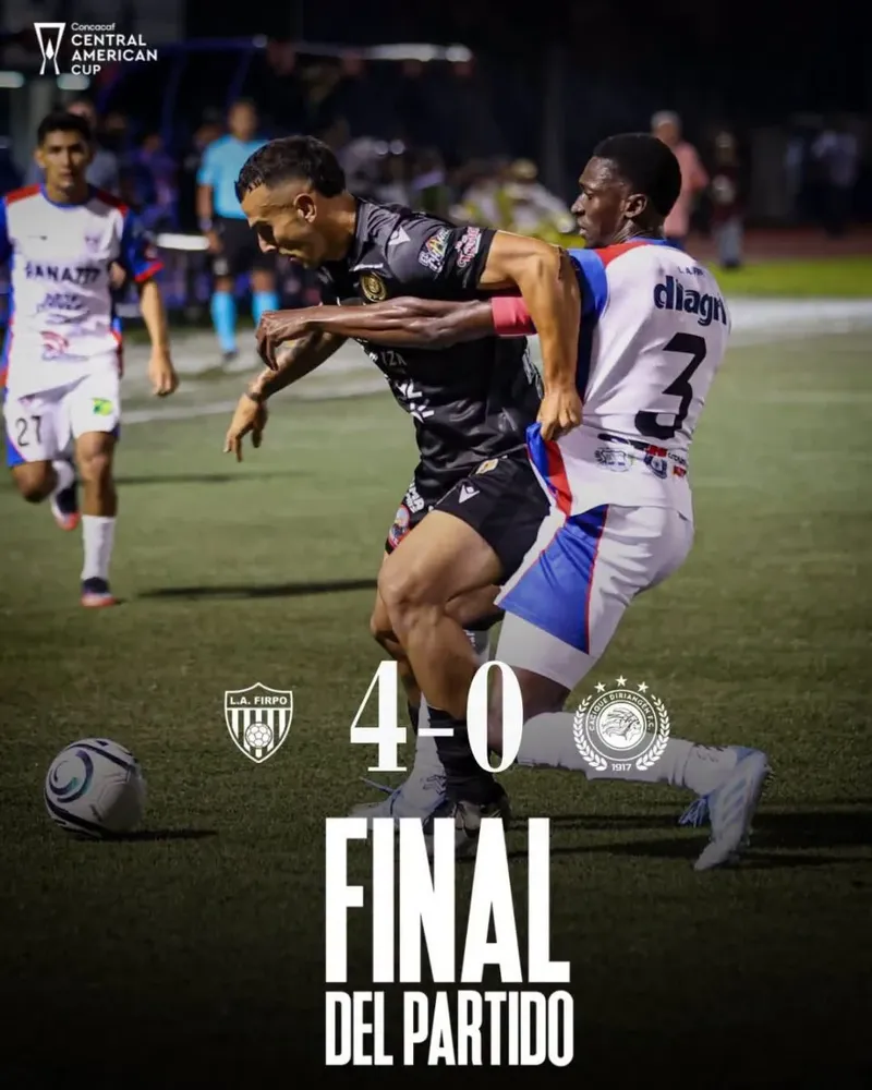 Diriangén cae goleado 4-0 ante Firpo y queda eliminado de la Copa Centroamericana