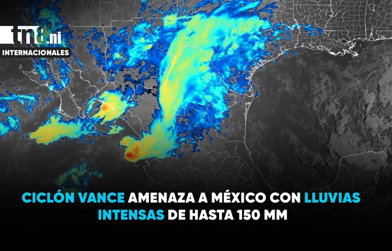 Vance pone en alerta a 5 estados por lluvias intensas este jueves en México