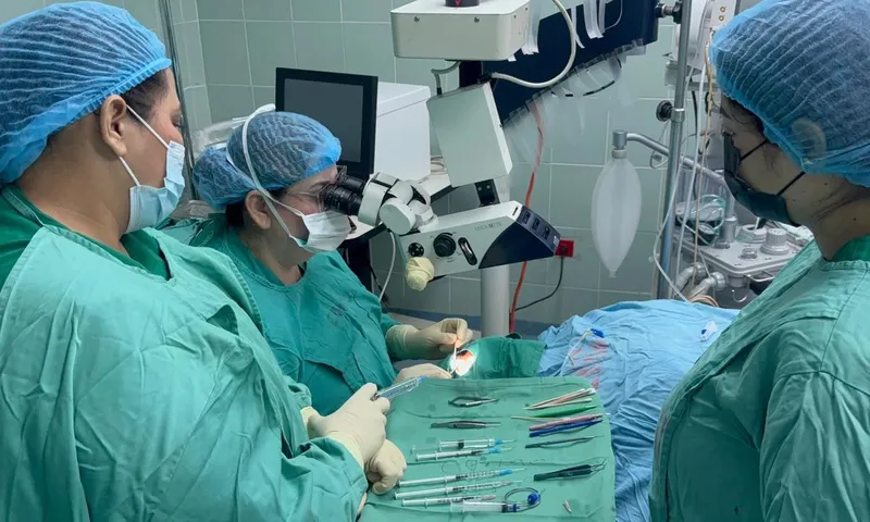 Más de 200 pacientes son atendidos durante una feria de oftalmología