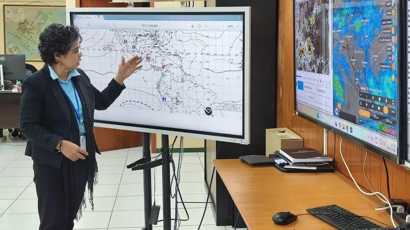 Bajas presiones favorecerán las lluvias en Nicaragua durante la tercera semana de octubre
