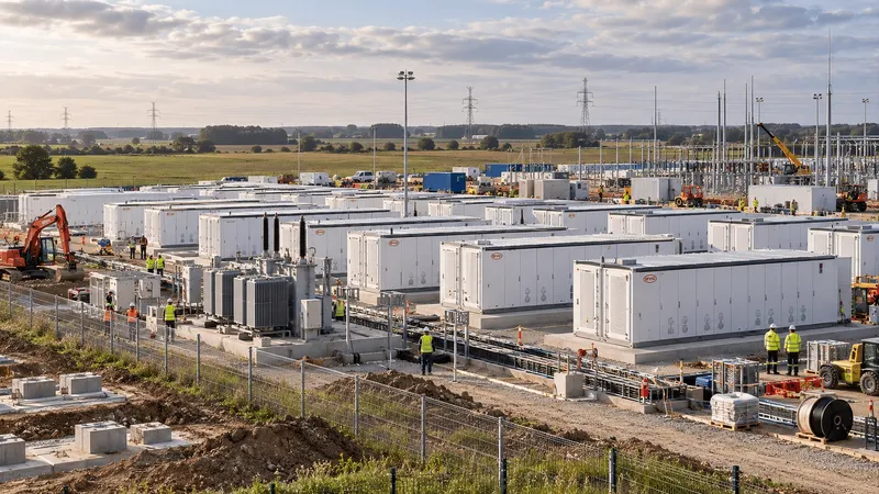 Europa empieza a construir una de sus mayores baterías para almacenar electricidad: 2,4 GWh, 300.000.000 € de inversión y tecnología BYD