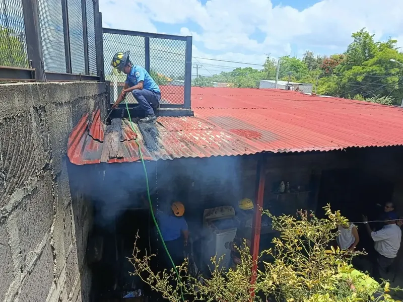 Incendio en casa de Estelí deja pérdidas de más de C$10 mil