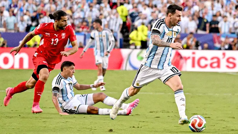 Argentina vence a Suiza y jugará las semifinales