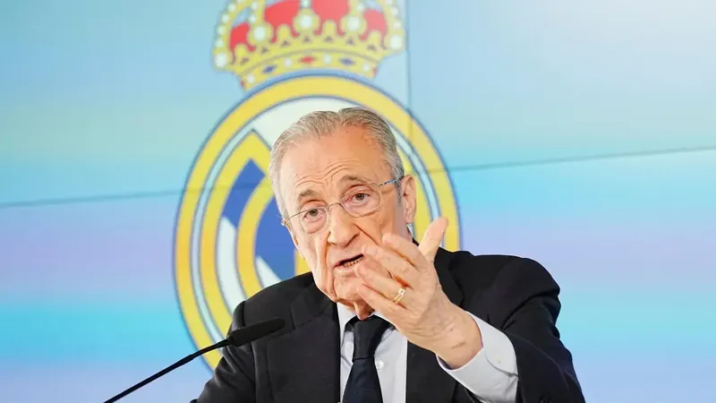 Muchos nervios en el Real Madrid: Florentino Pérez, cuestionado