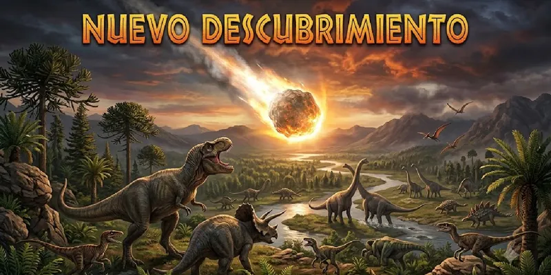 Científicos identifican el raro asteroide que acabó con los dinosaurios