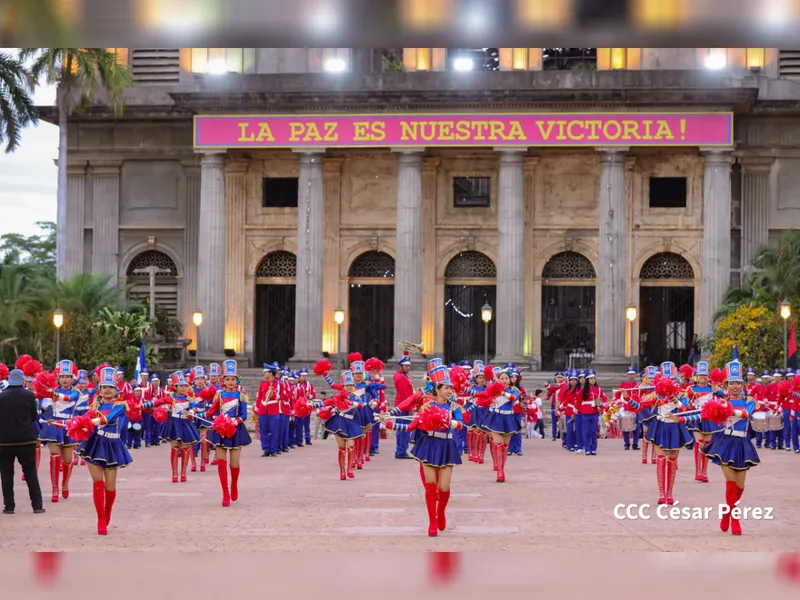 ¡Amor a Nicaragua! Destacan talento de estudiantes en Fiestas Patrias