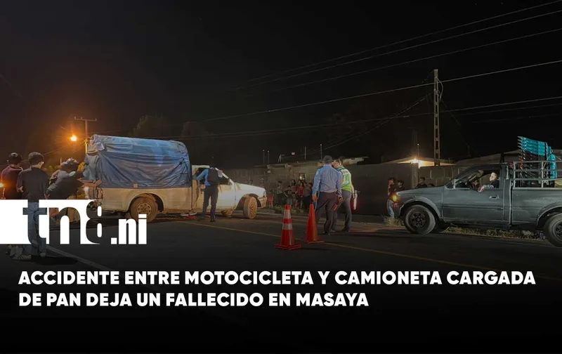 Motorizado pierde la vida en accidente en carretera Nindirí-Sábana Grande