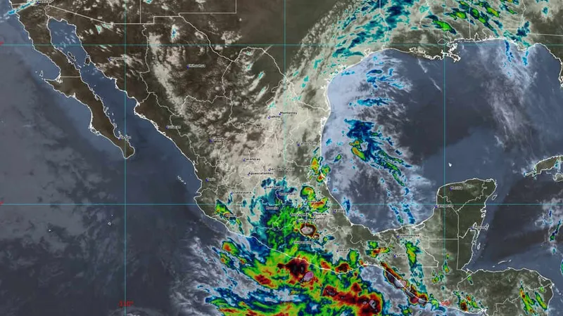 Tormenta tropical Boris se forma en aguas del Pacífico mexicano