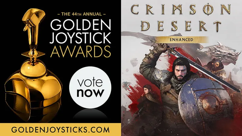 Crimson Desert Enhanced, nominado a PC Game of the Year