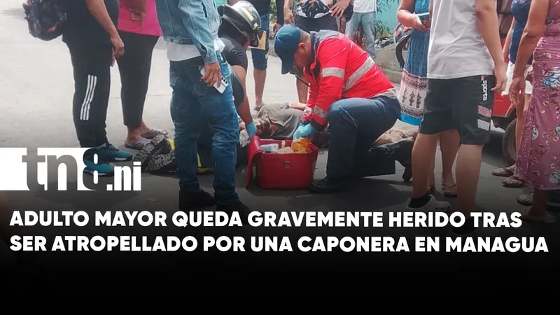 Adulto mayor lesionado en accidente genera preocupación entre pobladores del Reparto Schick