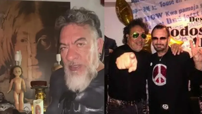 Es falso que Carlos Trejo va a los tacos con Ringo Starr; esta es la prueba de su mentira