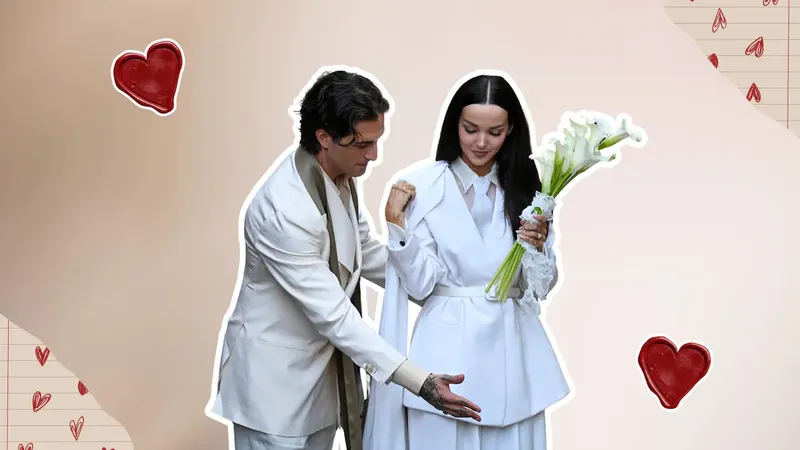 ¡Ya se casaron! Damiano David y Dove Cameron: primeras imágenes de la boda