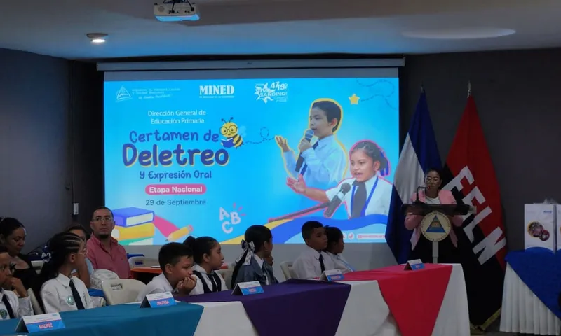 Primera edición del Certamen de Deletreo llega a fase nacional