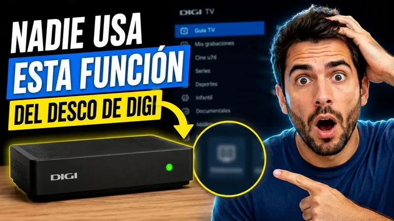 Nunca más buscarás el mando de la tele si activas esto en tu desco de Digi
