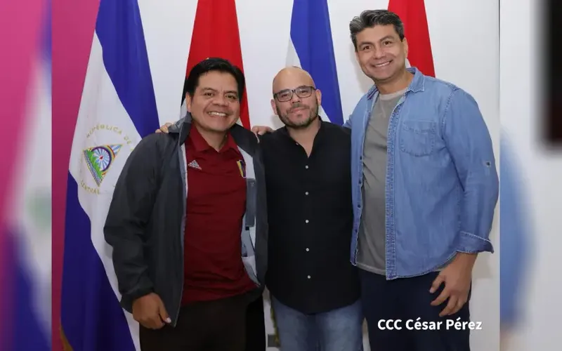 Recibimos a nuestros Hermanos Comunicadores Venezolanos Abraham Istillarte y Ender Nuñez