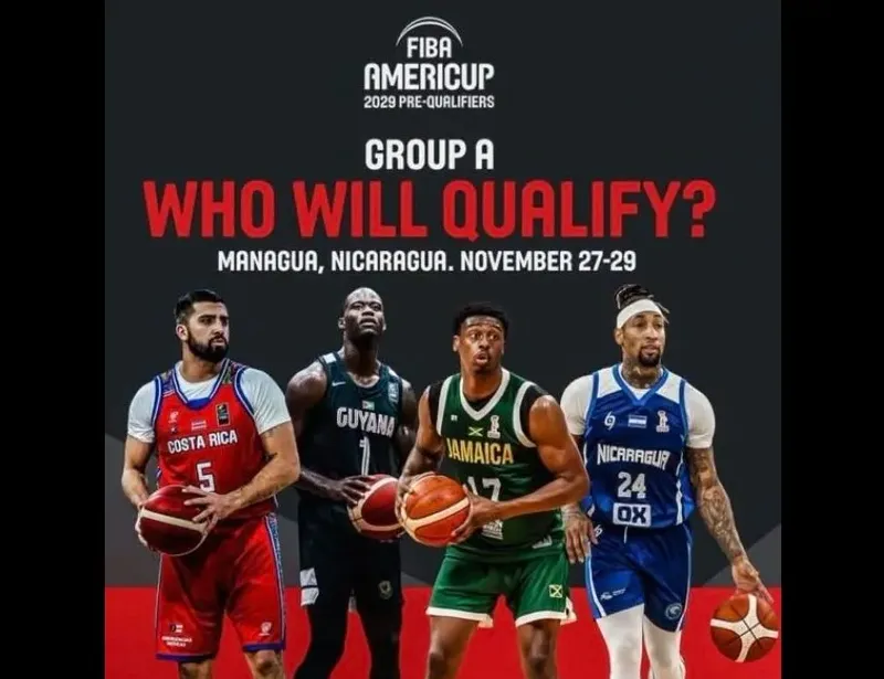 Nicaragua conoce sus rivales en el Pre-Clasificatorio al FIBA AmeriCup 2029