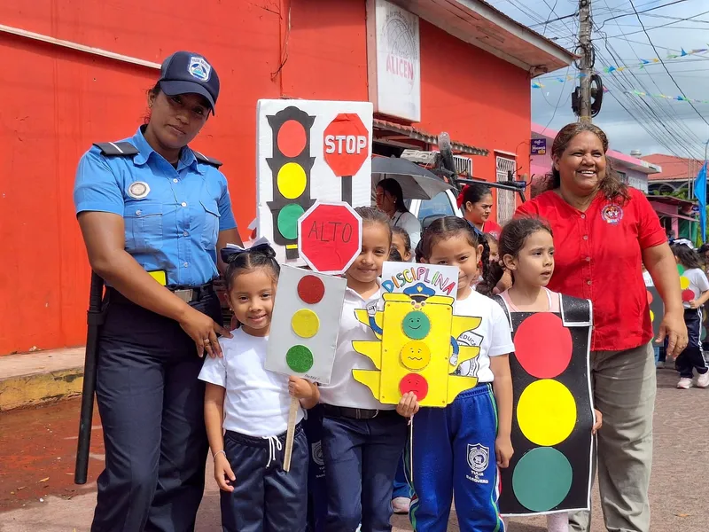 Nicaragua lidera la región con la tasa más baja de accidentes de tránsito en niños y adolescentes