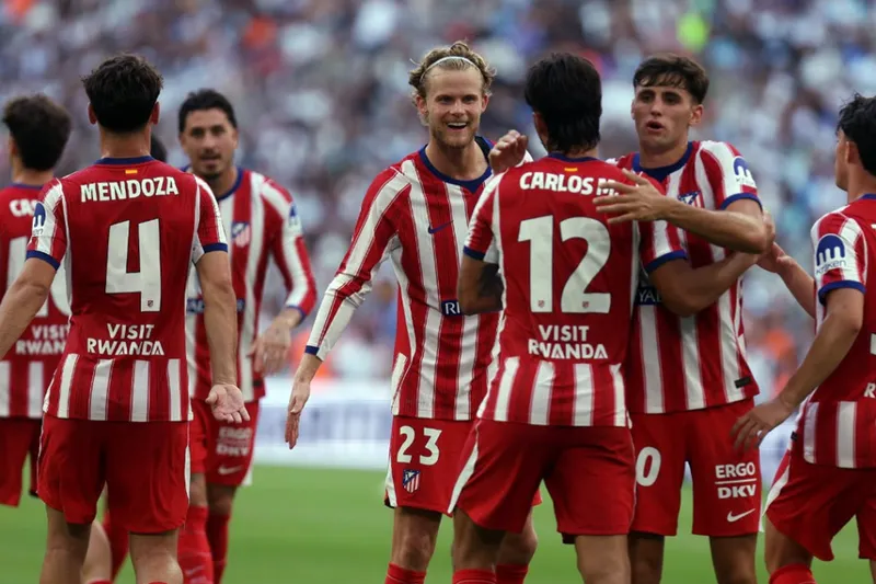 Atlético de Madrid cierra la pretemporada con remontada ante el Marsella