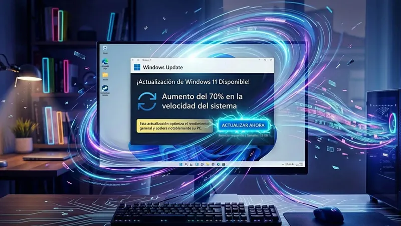 Windows 11 ya puede ser un 70 % más rápido: así es la última actualización que ya puedes instalar