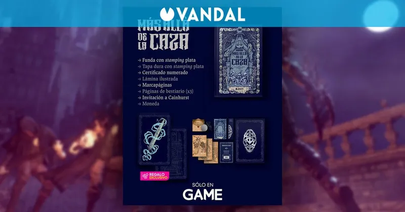 Ya puedes reservar Más allá de la caza: Sangre, bestias y Bloodborne en GAME con una carta exclusiva de regalo
