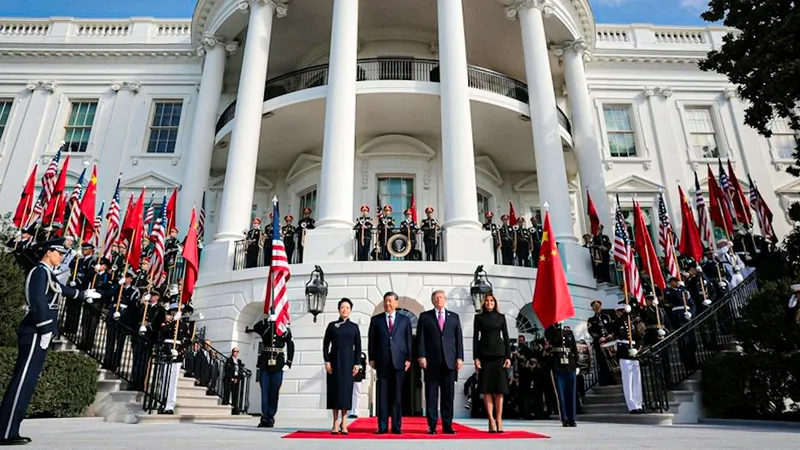 Las frases que marcaron el encuentro de Xi Jinping y Donald Trump en la Casa Blanca