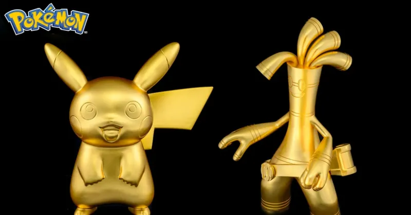 Gholdengo se convierte literalmente en oro con una figura de Pokémon de más de $10,000 USD