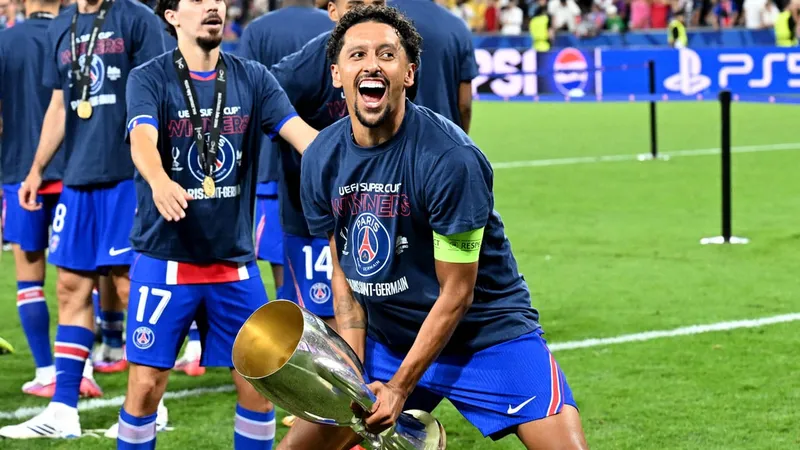 Marquinhos, el futbolista más ganador en la historia de Paris Saint-Germain