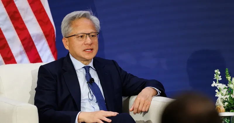 CEO de Nvidia recibió llamada de Trump en vivo; ambos minimizaron los riesgos de la IA