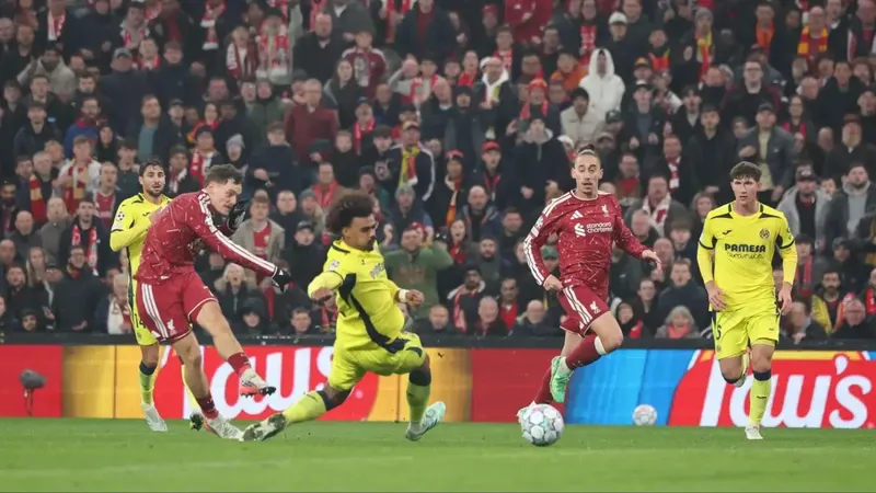 4-3: El Villarreal se deshace en Anfield