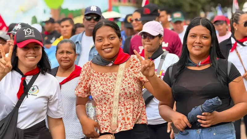 Bilwi, Waspam y Prinzapolka protagonizan multitudinarias caminatas por el 47/19