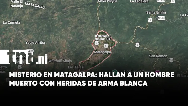 Encuentran cadáver con heridas de arma blanca en Matagalpa