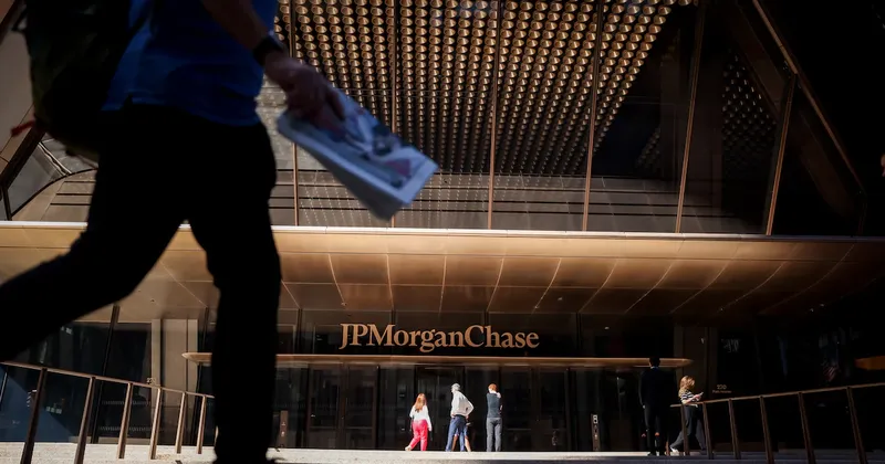 JPMorgan registra la primera caída en ingresos por operaciones de renta fija en más de dos años